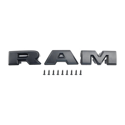 2006-2008 Dodge Ram 1500 2500 3500 Big Horn Black Grill Air Intake Radiator Bumper Front Grille W/ LED Light