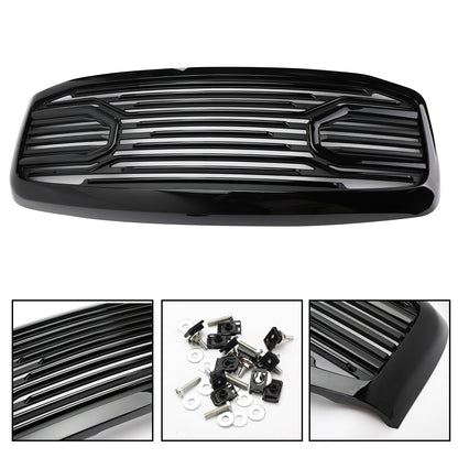 2006 2007 2008 Big Horn Style Dodge Ram 1500 2500 3500 Black Grille Front Bumper Radiator Grill