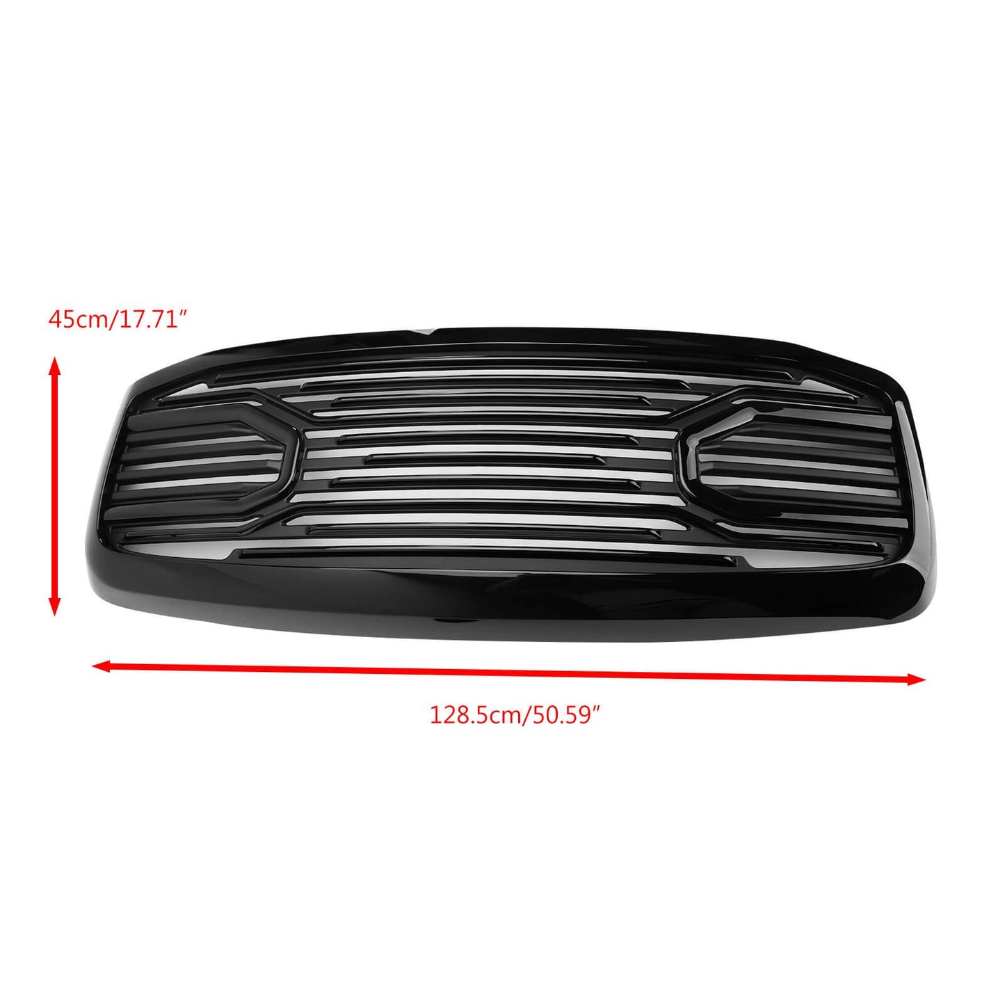 2006-2008 Dodge RAM 1500 2500/ 3500 Big Horn Grille Mesh Front Grill Shell Replacement Generic