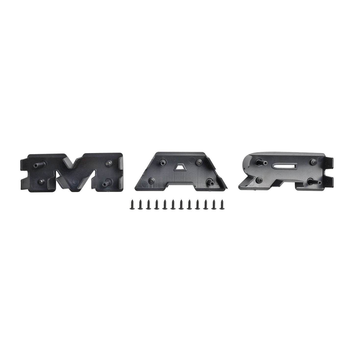 Ram 1500 2013-2018 Dodge Black Big Horn Style Front Bumper Grill