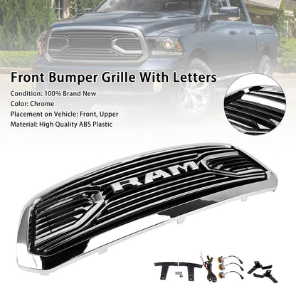2013-2018 Dodge Ram 1500 2013-2018 Big Horn Style Front Bumper Gril