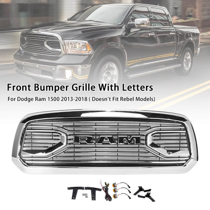 2013-2018 Dodge Ram 1500 2013-2018 Big Horn Style Front Bumper Gril