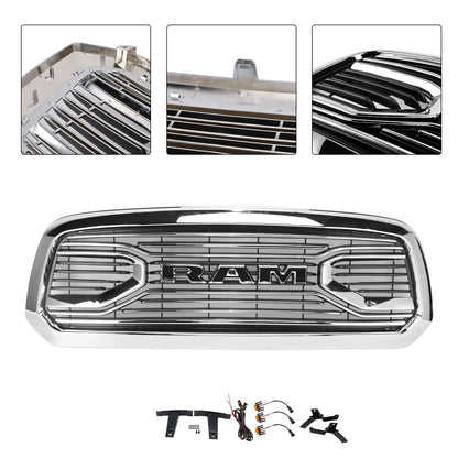 2013-2018 Dodge Ram 1500 2013-2018 Big Horn Style Front Bumper Gril