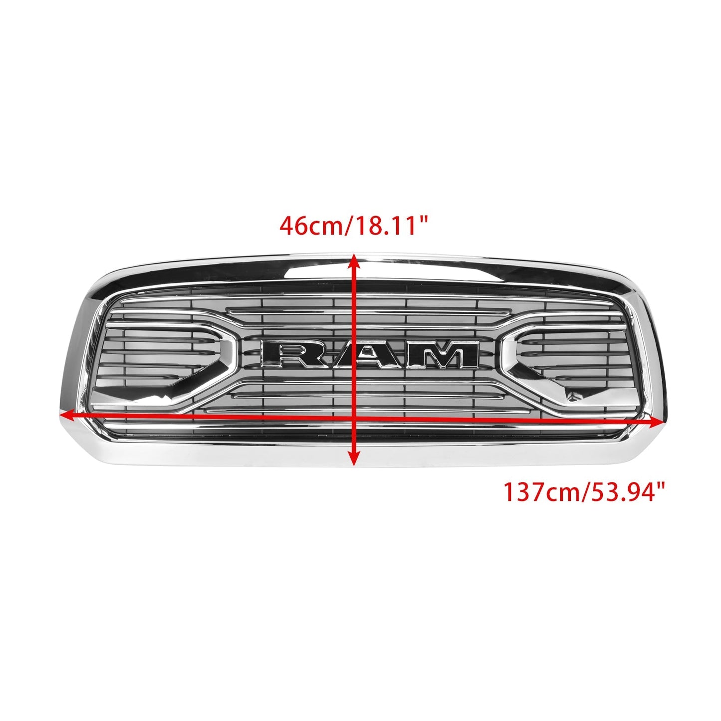2013-2018 Dodge Ram 1500 2013-2018 Big Horn Style Front Bumper Gril