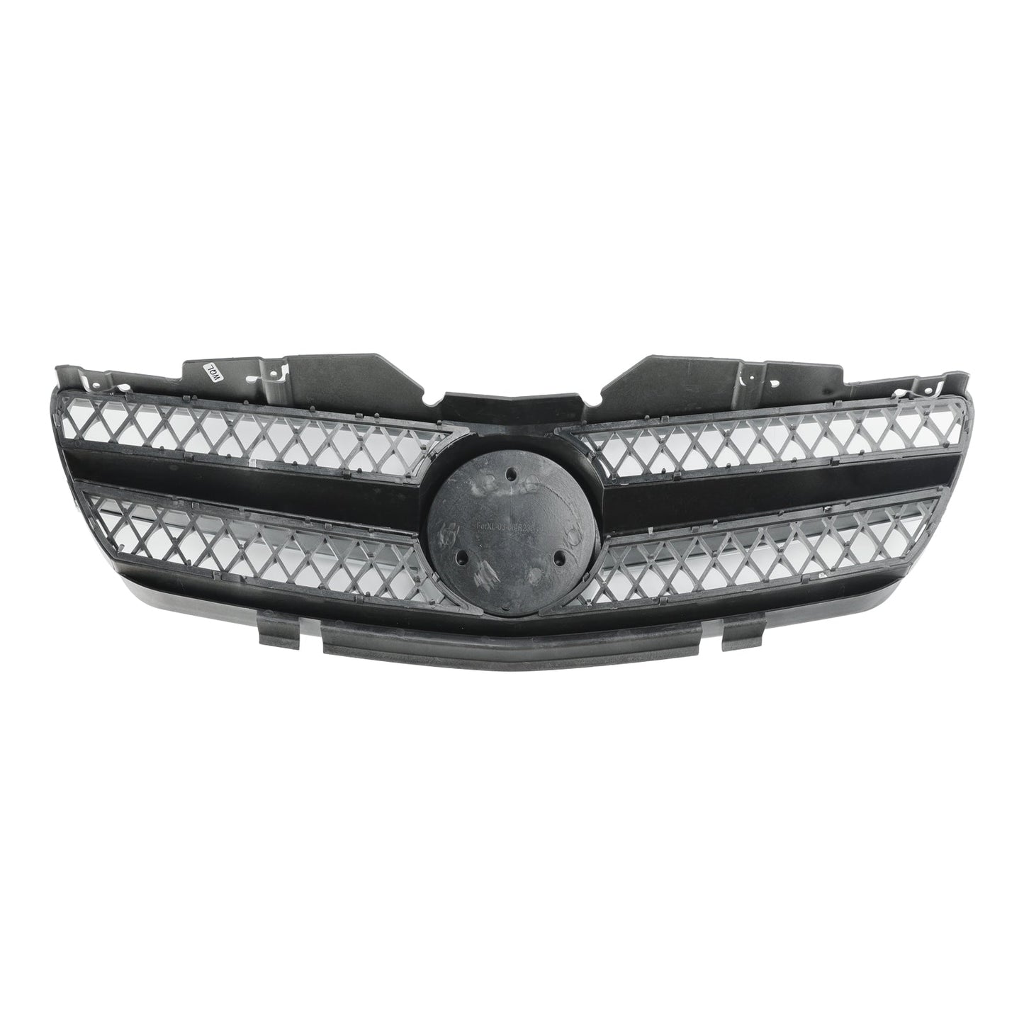 2002-2006 Mercedes Benz R230 SL Class SL350/500/600/SL55/65 1 Fin Star Grill black Chrome Grille