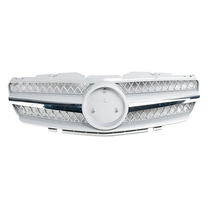 2002-2006 Mercedes Benz SL-Class R230 SL350 SL500 SL600 SL55 SL65 Front Bumper Grill Silver Chrome Grille
