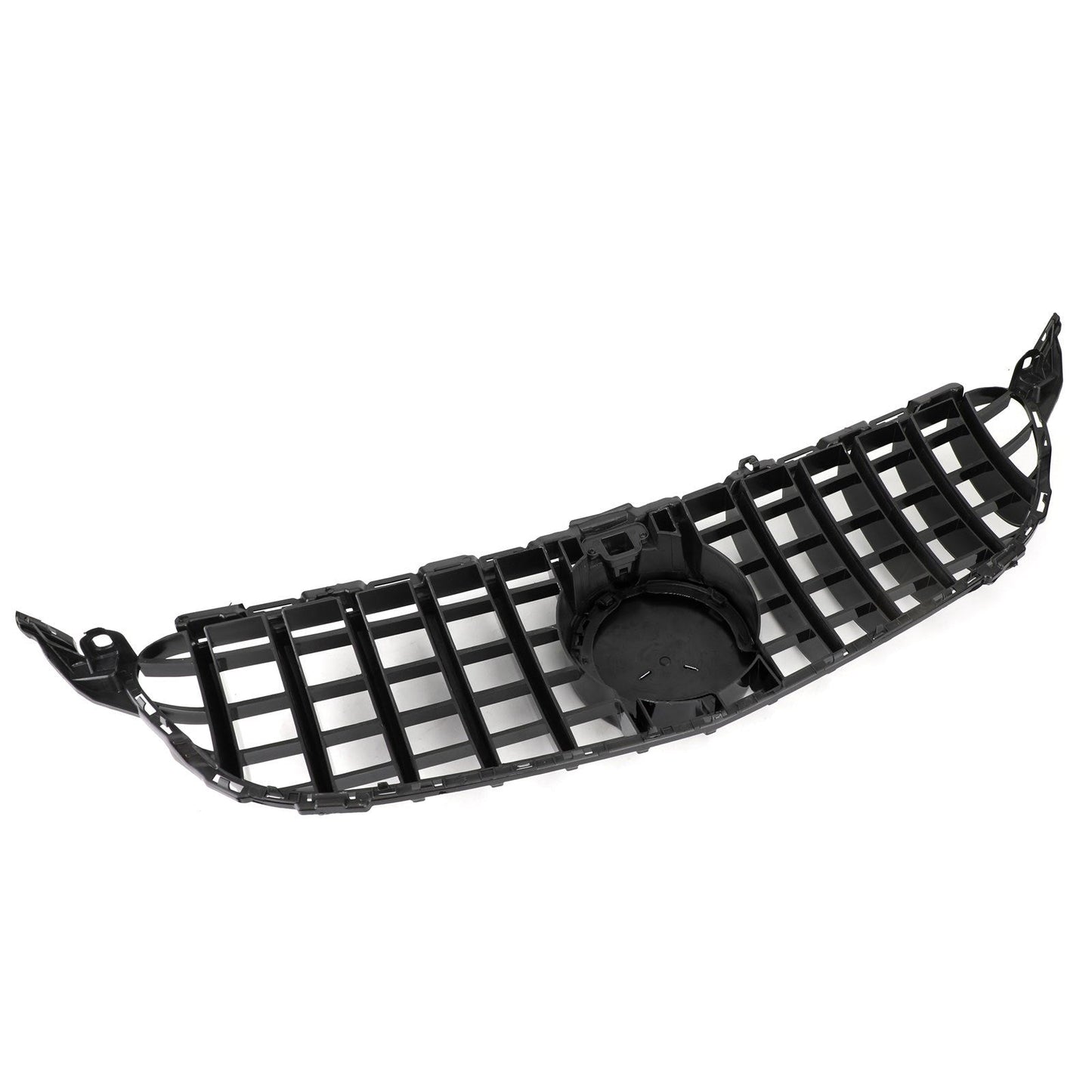 2019-2021 Mercedes Benz C-Class W205 C205 A205 C200/250/300/200d/C43 Black Grille W/Camera GTR Style Grill