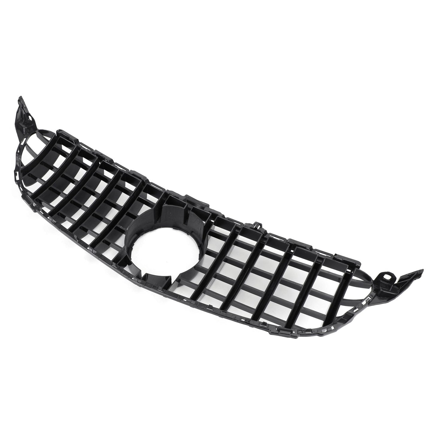 Mercedes Benz | 2015-2018 | C-Class W205 C205 | GTR Grill | Glossy Black | Front Grille With Star Emblem