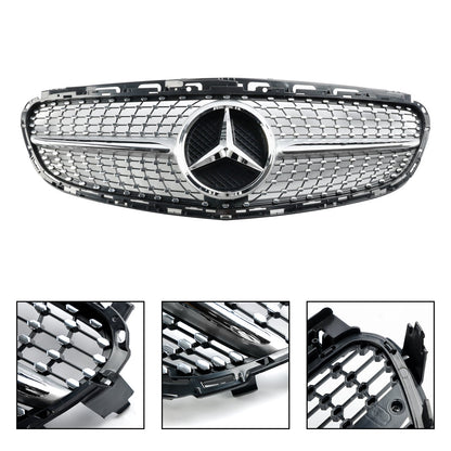 2013-2016 Mercedes Benz E-Class W212 Facelift Front Bumper Grill Diamond Grill Replacement
