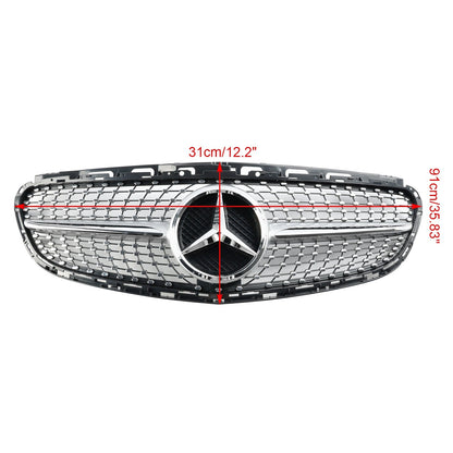 2013-2016 Mercedes Benz E-Class W212 Facelift Front Bumper Grill Diamond Grill Replacement