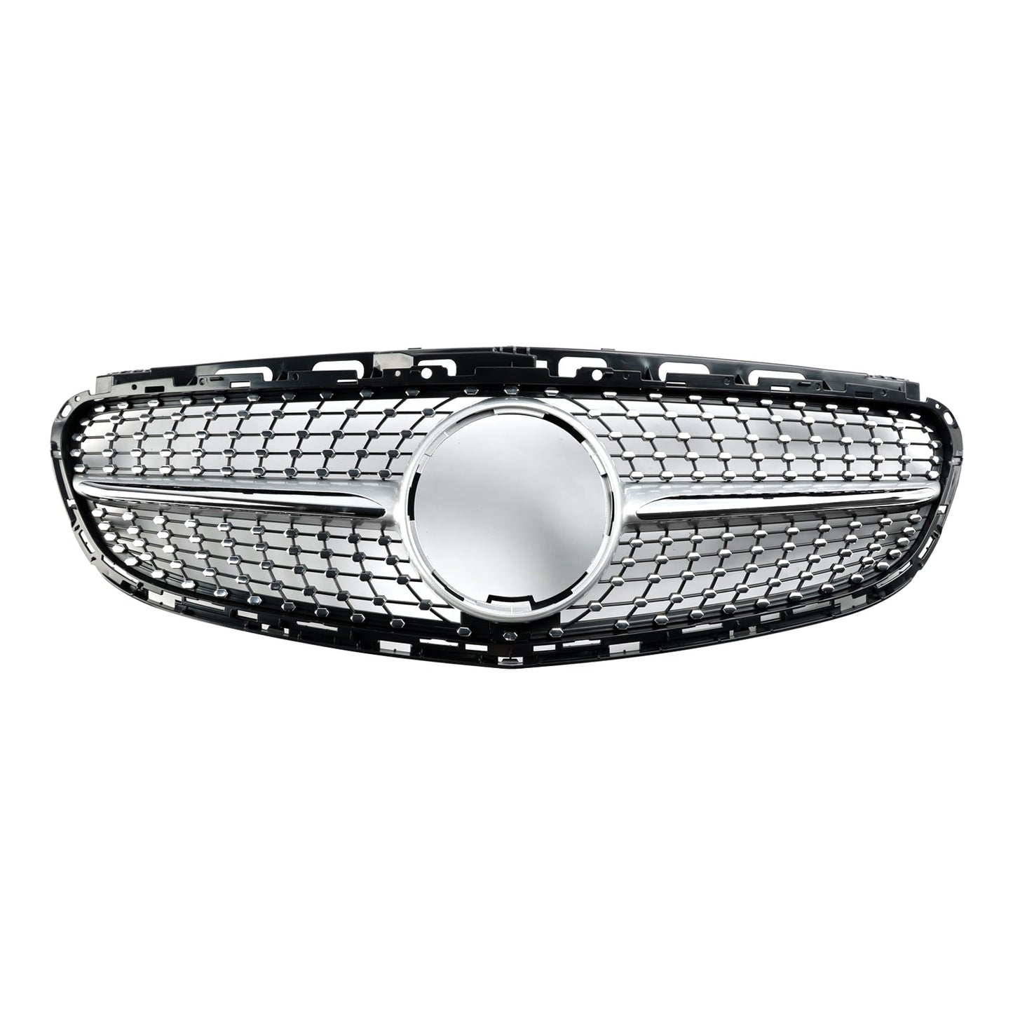 2013-2016 Mercedes Benz E-Class W212 Facelift Front Bumper Grill Diamond Grill Replacement