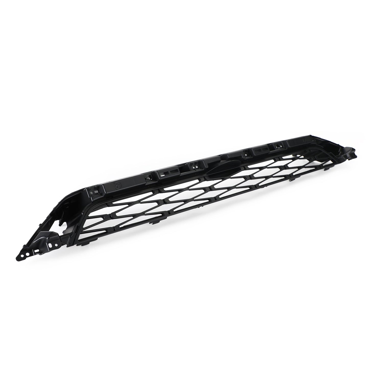 2020-2024 Toyota 4Runner 2 Piece Front Bumper Grille TRD PRO Style Black Grill Kit W/ LED