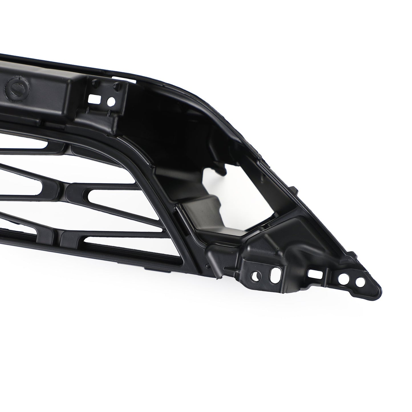 2020-2024 Toyota 4Runner 2 Piece Front Bumper Grille TRD PRO Style Black Grill Kit W/ LED