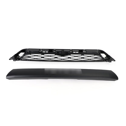 2020-2024 Toyota 4Runner 2 Piece Front Bumper Grille TRD PRO Style Black Grill Kit W/ LED