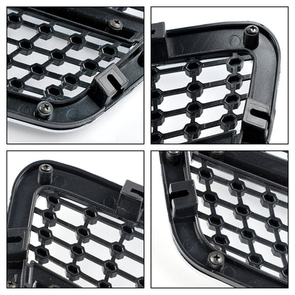 2001-2007 Mercedes-Benz C-Class W203 Front Bumper Grille Chrome Replacement Grill