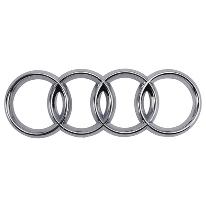Audi A3/ A3 Sline/ S3 2013-2016 Black Grill Replacement Front Bumper Grille W/ Ring Emblem
