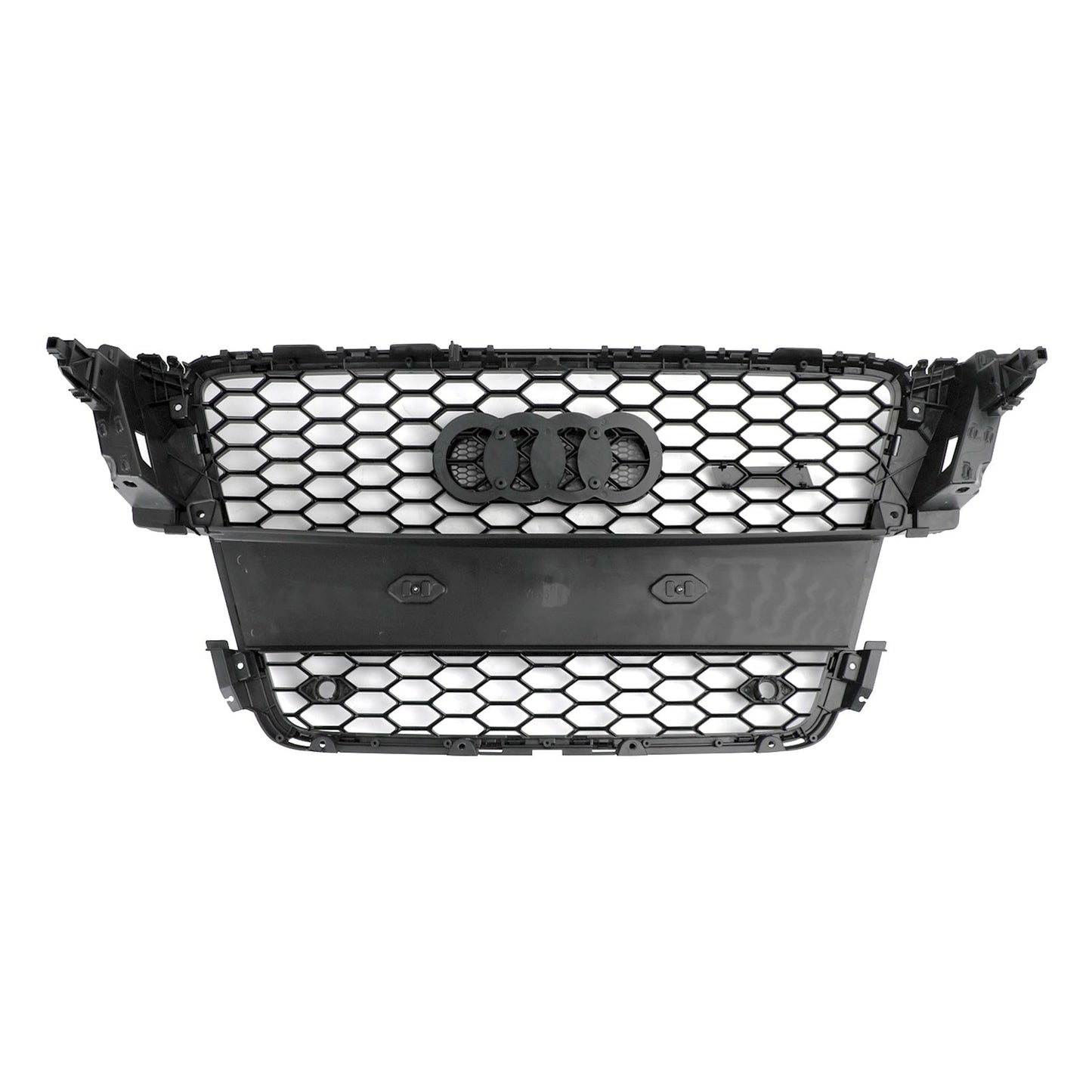2008-2012 Audi A5 / S5 B8 RS5 Style Hood Honeycomb Sport mesh Grill Replacement Black Grille