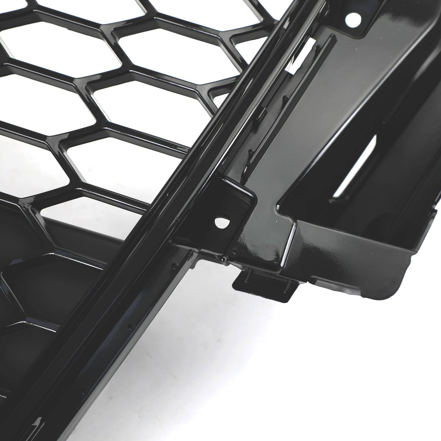 2008-2012 Audi A5 / S5 B8 RS5 Style Hood Honeycomb Sport mesh Grill Replacement Black Grille