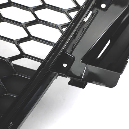 2008-2012 Audi A5 / S5 B8 RS5 Style Hood Honeycomb Sport mesh Grill Replacement Black Grille