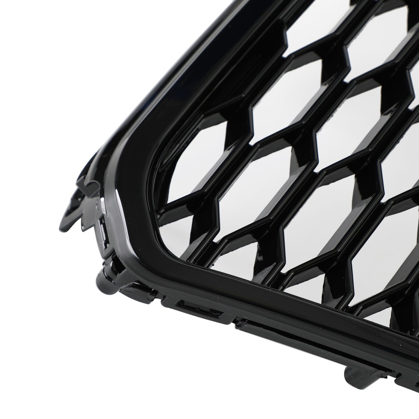Audi A7 S7 2010-2015 Grill Replacement RS7 Style Honeycomb Sport Mesh Hex Black Grille