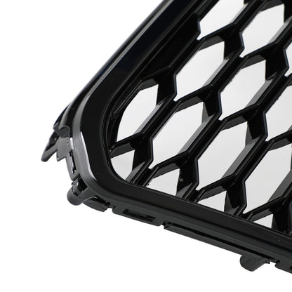 2010-2015 Audi A7 / A7 Sline / S7 RS7 Style Grille Honeycomb Sport Frpnt Bumper Glossy Black Grille