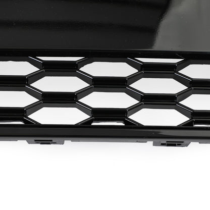 2010-2015 Audi A7 / A7 Sline / S7 RS7 Style Grille Honeycomb Sport Frpnt Bumper Glossy Black Grille