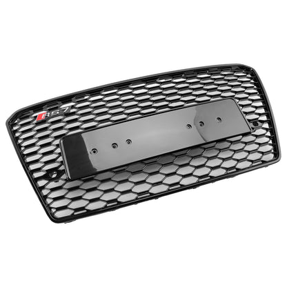 2012-2015 Audi A7/S7 RS7 Style Honeycomb Sport Mesh Hex Grill Grille Black