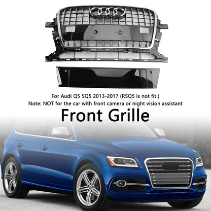 2013-2017 Audi Q5 SQ5 8R RSQ5 / SQ5 / Q5 Style Grill Front Bumper Replacement Grille