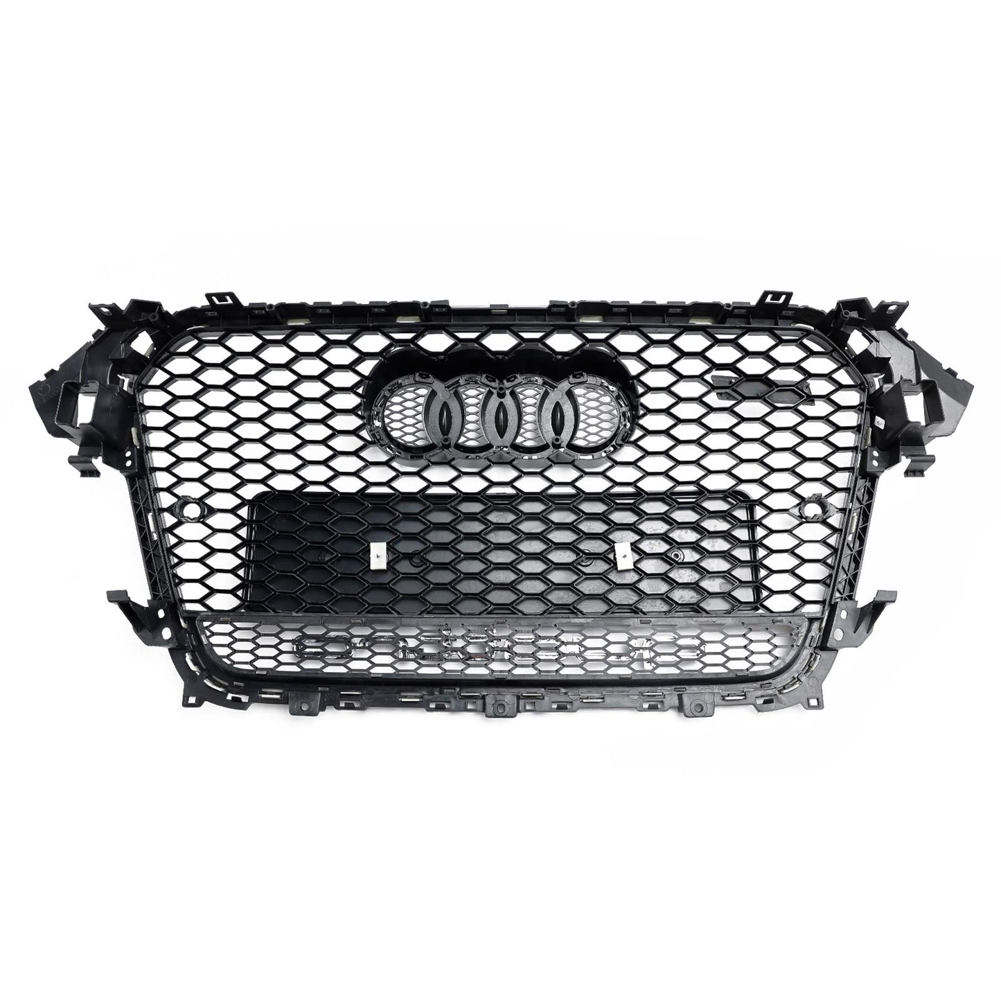Audi A4/S4 B8.5 2012-2016 With Quattro RS4 Style Front Bumper Grill Replacement Black Grille