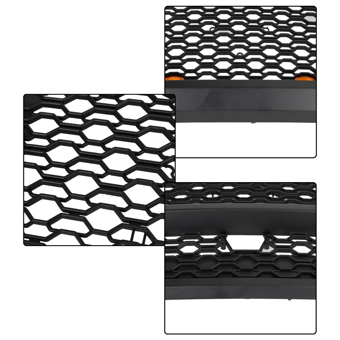 Dodge Ram 1500 2019 2020 2021 2022 2023 2024 TRX Grill Honeycomb Mesh Front Grille With LED Light
