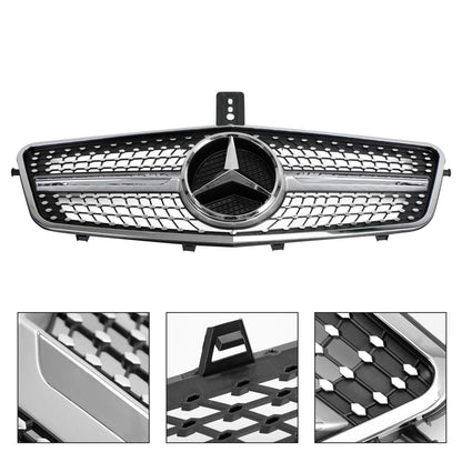 2009-2013 Mercedes Benz W212 E-Class 4 Doors Model Front Bumper Grille Replacement Grill