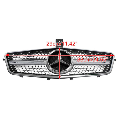 2009-2013 Mercedes Benz W212 E-Class 4 Doors Model Front Bumper Grill
