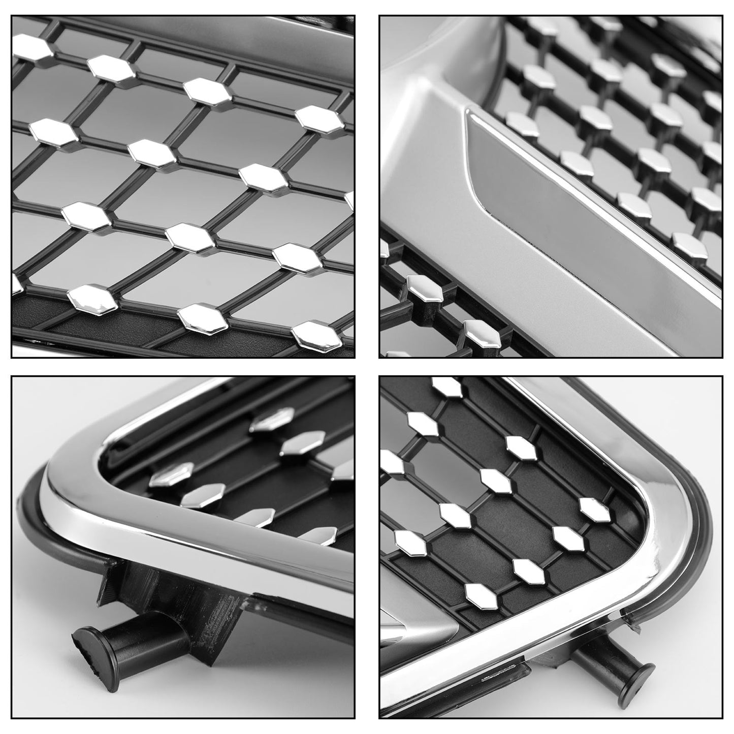 2009-2013 Mercedes Benz W212 E-Class 4 Doors Model Front Bumper Grill