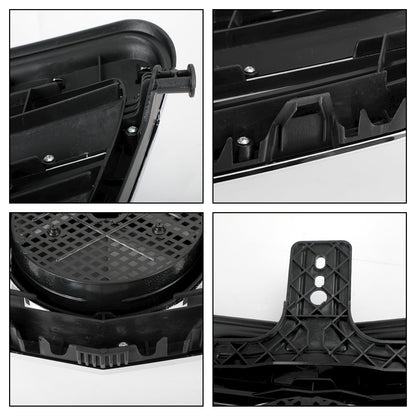 2009-2013 Mercedes Benz W212 E-Class Front Chrome Grille Air Intake Radiator Bumper Replacement Grill