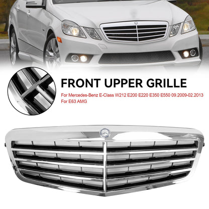 2009-2013 Mercedes Benz W212 E-Class 4 Doors Model Front Bumper Grille Replacement Grill