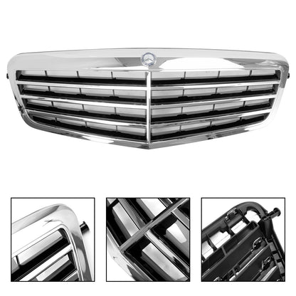 2009-2013 Mercedes Benz W212 E-Class 4 Doors Model Front Bumper Grille Replacement Grill