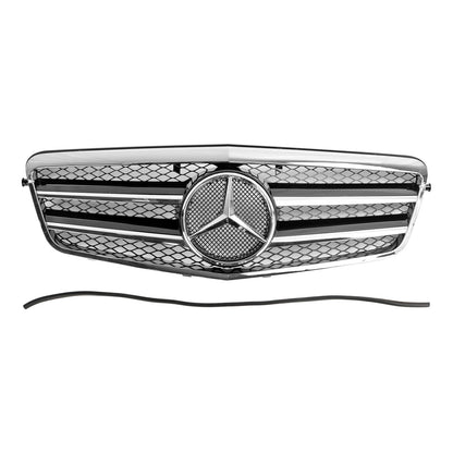 2009.9-2013.2 Mercedes-Benz E-Class W212 E200 E220 E350 E550 E63 AMG Front Bumper Grill Chrome Grille