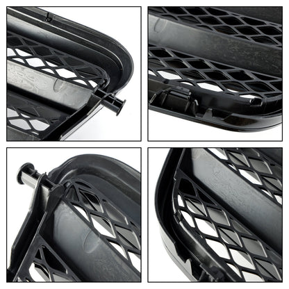 2009.9-2013.2 Mercedes-Benz E-Class W212 E200 E220 E350 E550 E63 AMG Black Grill Front Bumper Replcement Grille