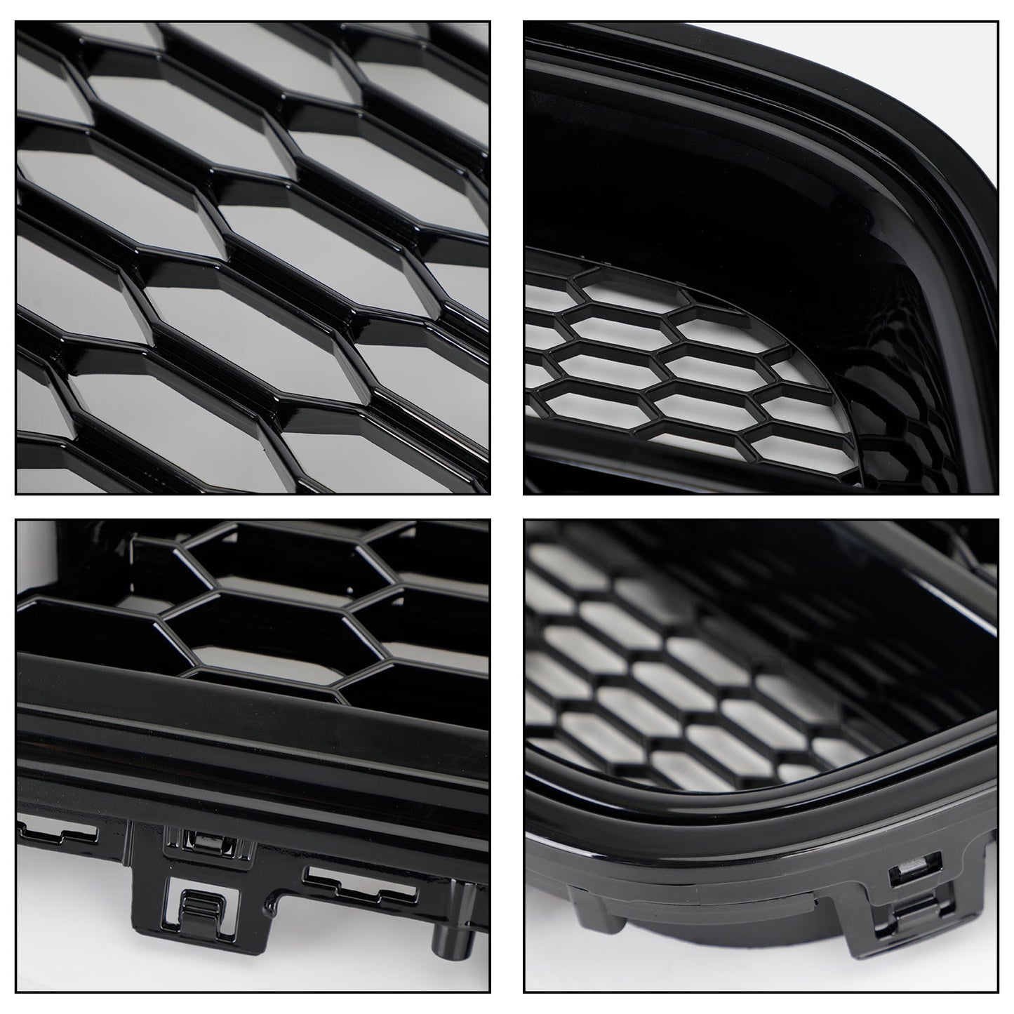 Audi 2012-2015 A6 S6 C7 Grill Replacement RS6 Style Front Mesh Honeycomb Grill Replacement