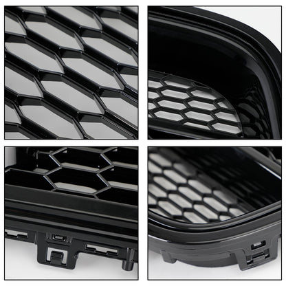 Audi 2012-2015 A6 S6 C7 Grill Replacement RS6 Style Front Mesh Honeycomb Grill Replacement