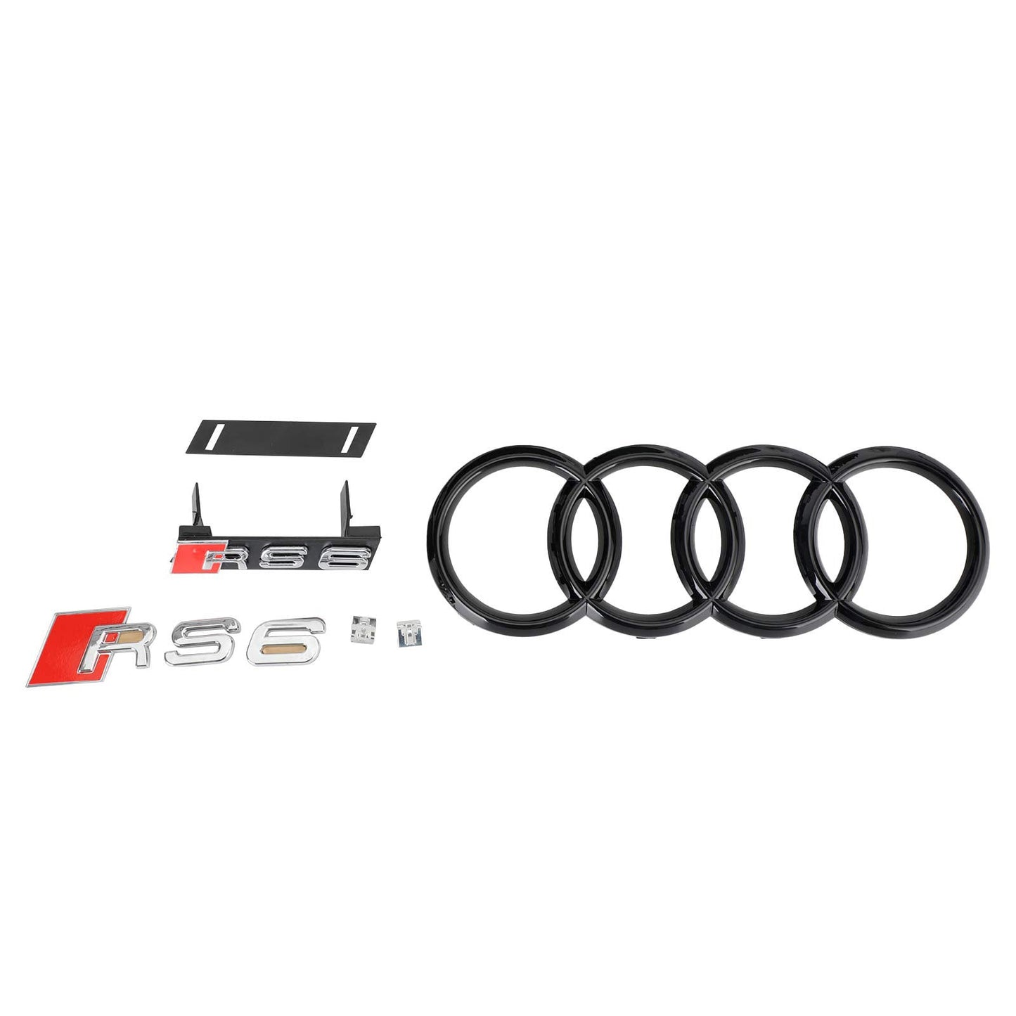 Audi 2012-2015 A6 S6 C7 Grill Replacement RS6 Style Front Mesh Honeycomb Grill Replacement