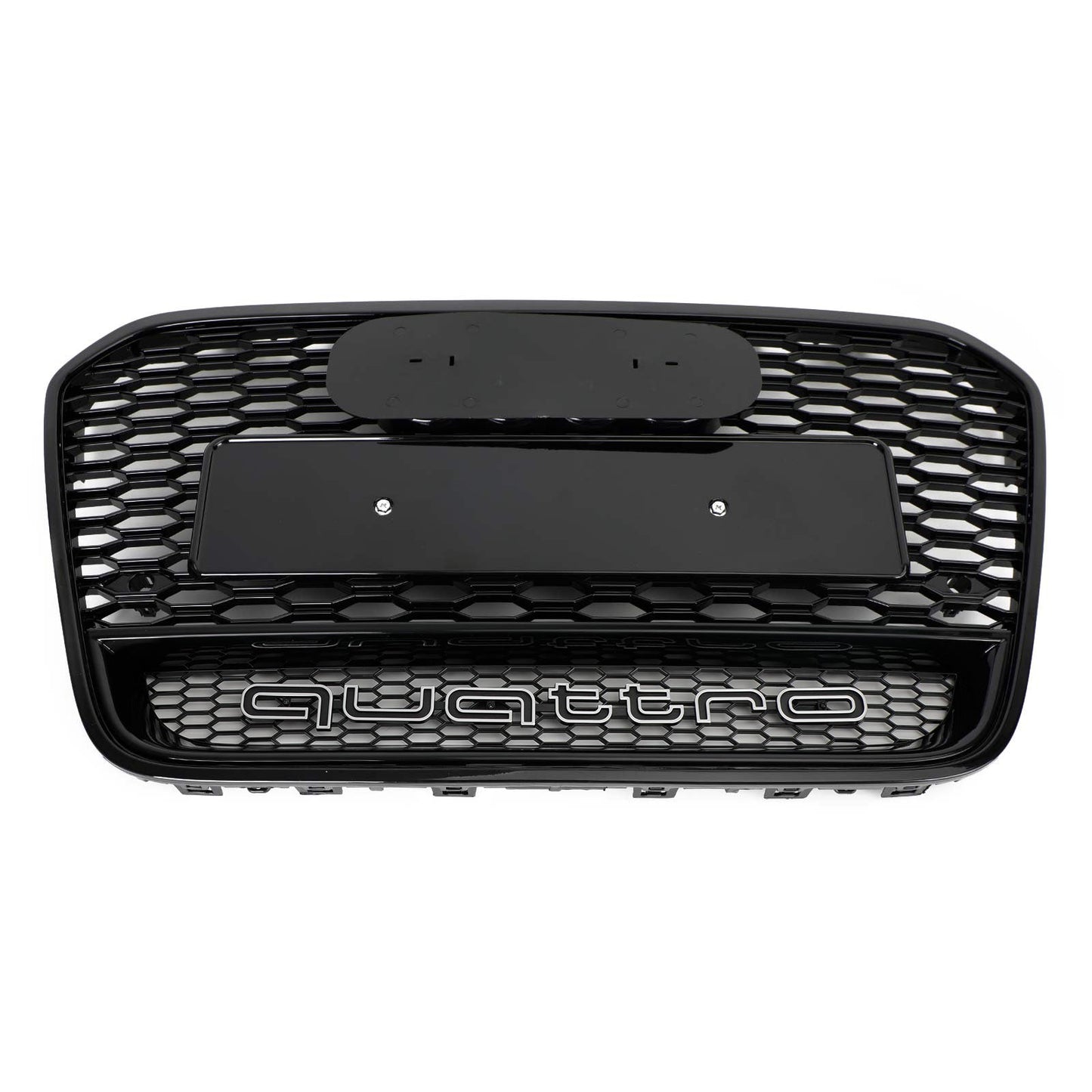 Audi 2012-2015 A6 S6 C7 Grill Replacement RS6 Style Front Mesh Honeycomb Grill Replacement