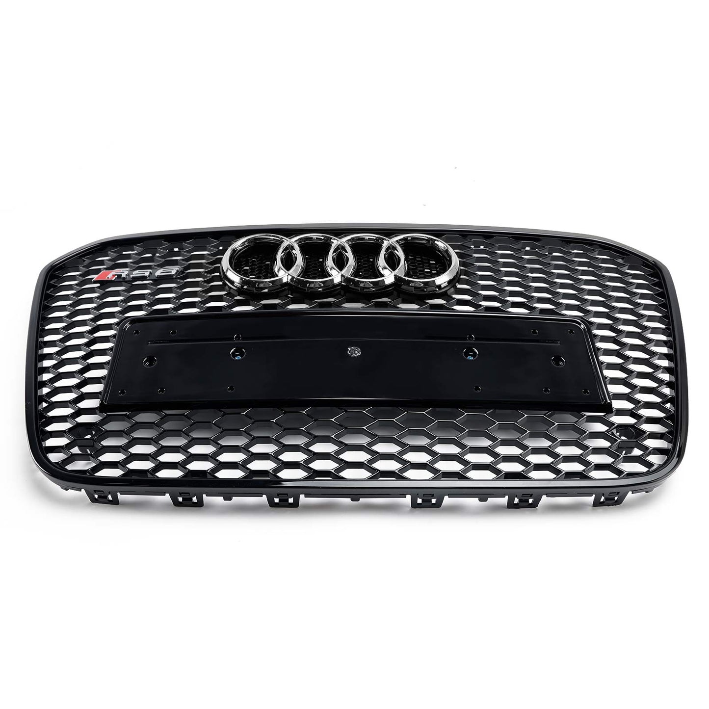 Audi 2012-2015 A6 S6 C7 Grill Replacement RS6 Style Front Mesh Honeycomb Grill Replacement