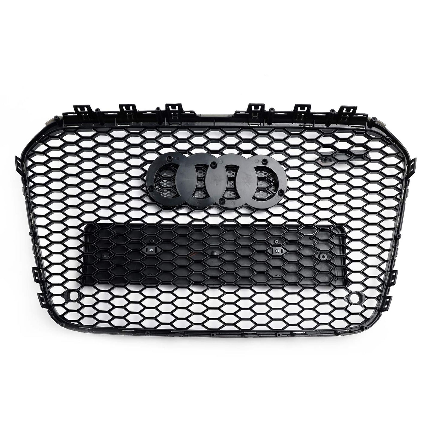 Audi 2012-2015 A6 S6 C7 Grill Replacement RS6 Style Front Mesh Honeycomb Grill Replacement