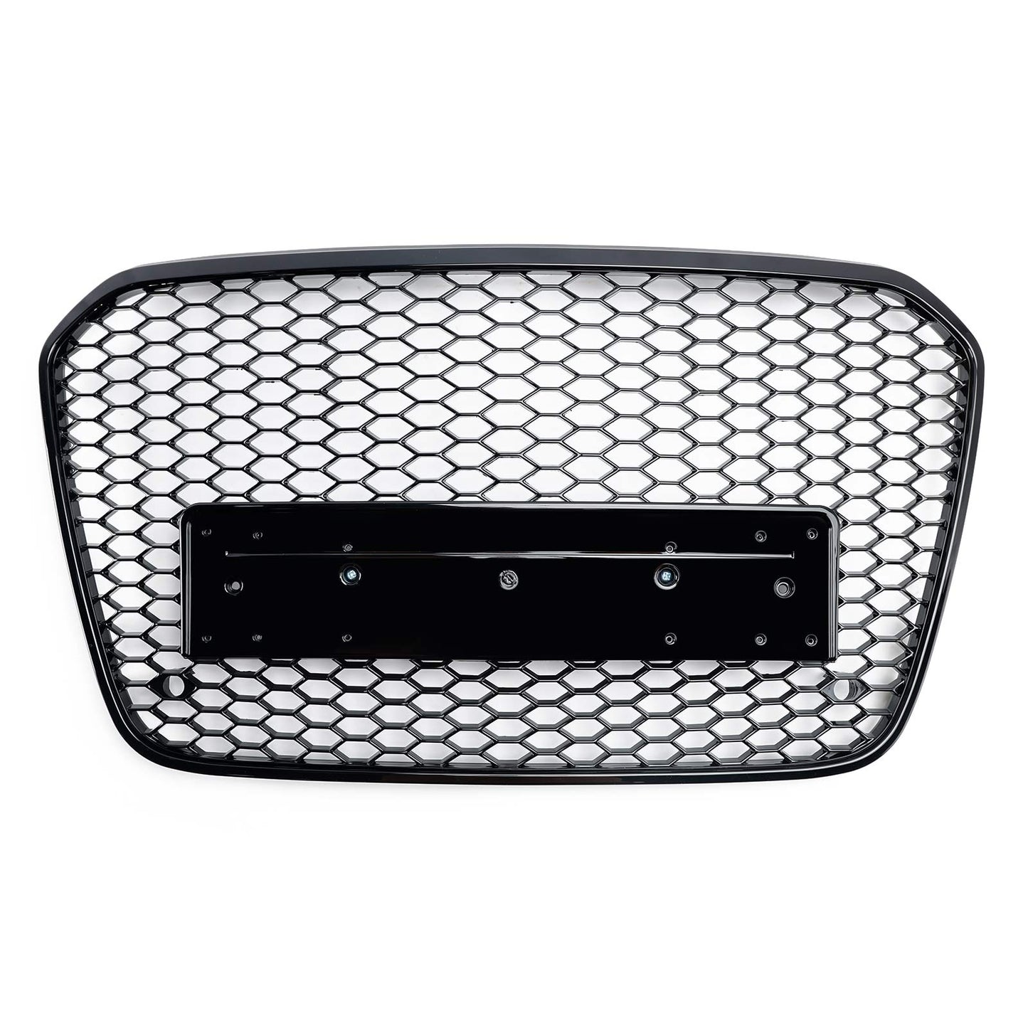 Audi 2012-2015 A6 S6 C7 Grill Replacement RS6 Style Front Mesh Honeycomb Grill Replacement