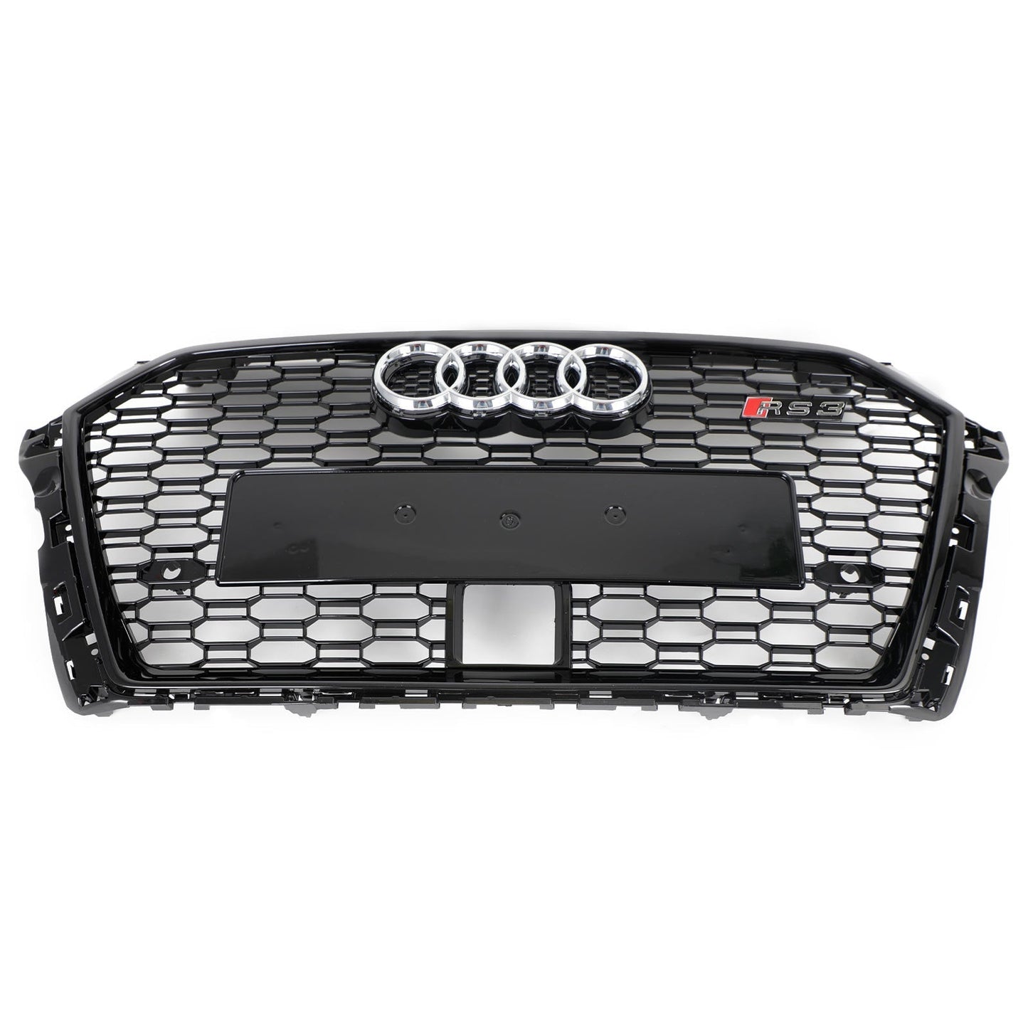 2017-2019 Audi A3 /A3 Sile/S3 To RS3 Style Honeycomb Grill Bumper Replacement