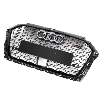 2017-2019 Audi A3 /A3 Sile/S3 To RS3 Style Honeycomb Grill Bumper Replacement