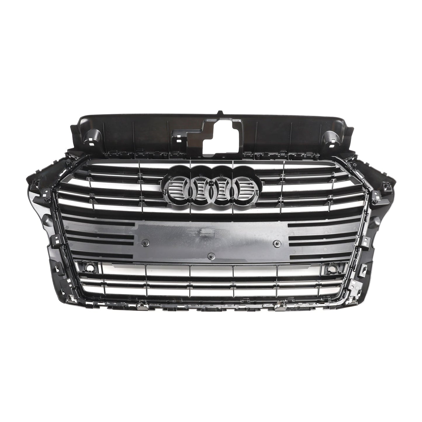 Audi A3 / A3 Sline / S3 2017-2019 Front Grille Chrome Black Slat Replacement Grill