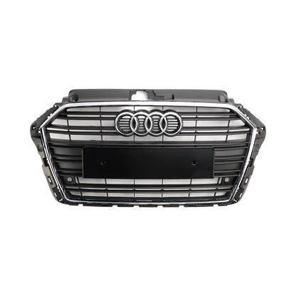 2017-2019 Audi A3 S3 Front Bumper Grille Grill Chrome 8V3853651 8V3853651B