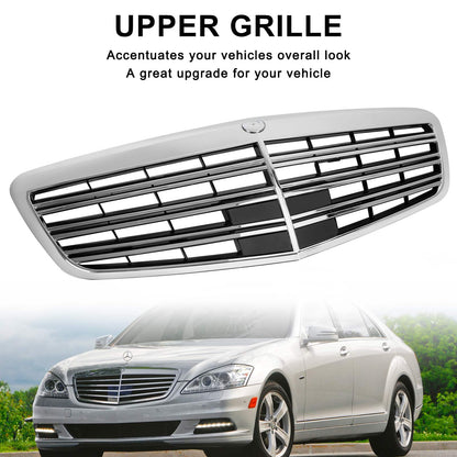 2010-2013 Mercedes Benz W221 S400 S450 S550 S600 S65 S63 S-Class AMG/MayBach Style Grill Chrome Grill